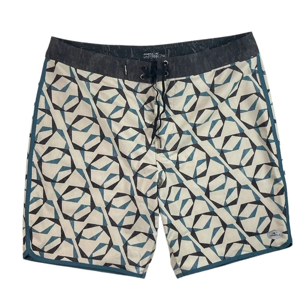 Sh465 Mens Oneill Hyperfreak Surfing Brand Beach Stretch Board Shorts 34